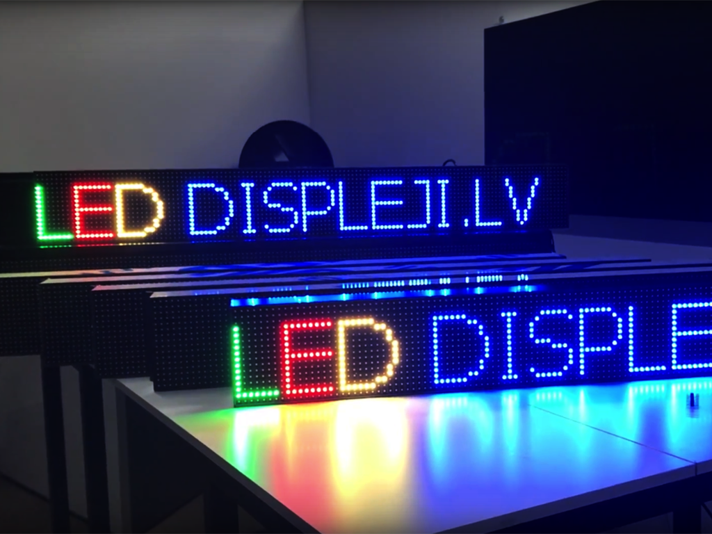 Full color LED creeping lines - Full color LED creeping lines